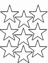 Stars Coloring Star Pages Printable Small Print Drawing Shape Christmas Template Multi Nativity Cool Color Stencil Nine Getdrawings Templates Stencils sketch template