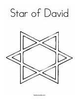 Coloring Star David Pages Judaism Synagogue Noodle Passover Twistynoodle Twisty sketch template