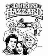 Hazzard Dukes Coloring Pages Car Animated Printable Sheets Books Cars Duke Hazard Colouring Popular Coloringpages1001 Cartoon sketch template
