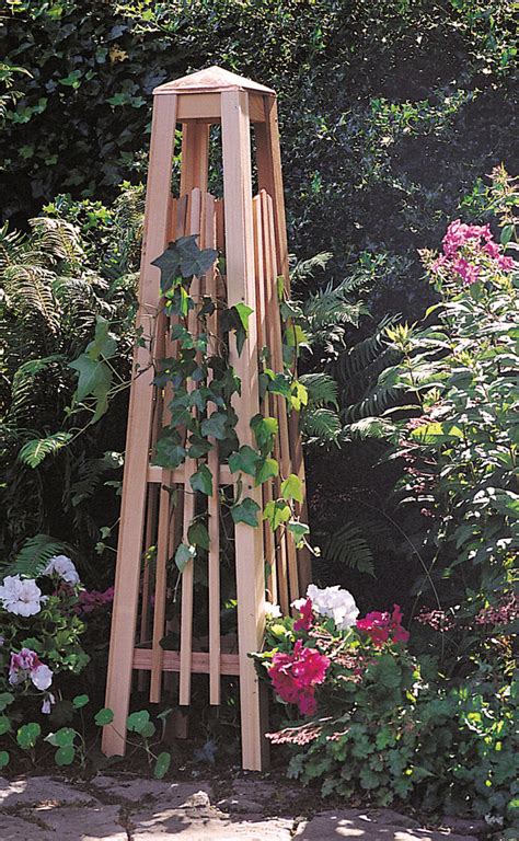 Garden Obelisk Manhattan Obelisk Wood Trellis