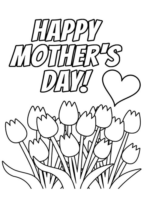 coloring pages mothers day coloring pages  toddlers
