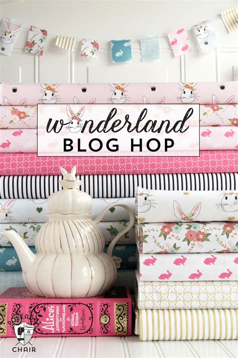 bunny softie pattern and wonderland blog hop the polka dot chair