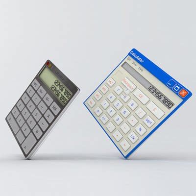 gadget ideaz  calculator   os windows xp  os