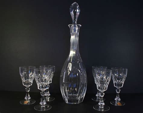 Vintage Nachtmann Bleikristall Crystal Decanter With Stopper Etsy
