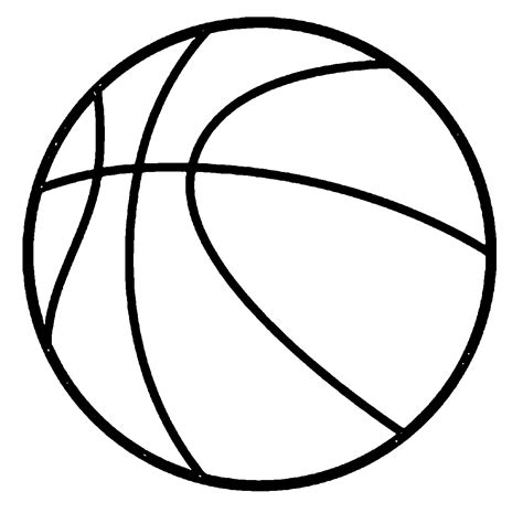 basketball ball coloring page  wecoloringpage coloring home