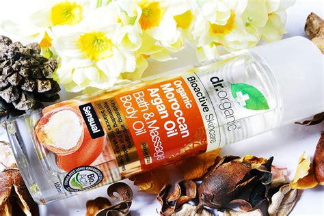 Dr Organic Moroccan Argan Oil Bath And Massage Body Oil Review