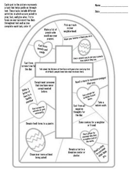 lent coloring page  thgradefrenzy tpt