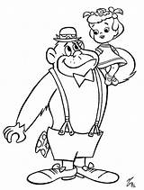 Gorilla Coloring Pages Magilla Colouring Hanna Barbera Book Printable Silverback Kids Color Books Saturday Morning Cartoons Colorare Getdrawings Getcolorings Choose sketch template