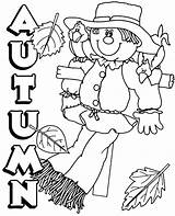 Coloring Scarecrow Topcoloringpages sketch template