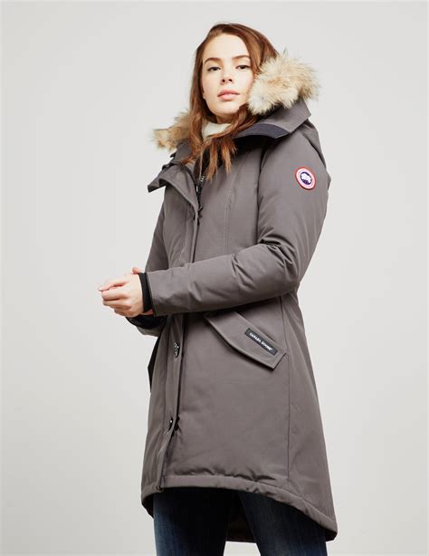 Lyst Canada Goose Womens Rossclair Padded Parka Jacket
