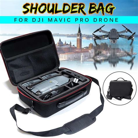 drones bag  dji mavic pro va hard portable shoulder carry case storage bag waterproof  dji