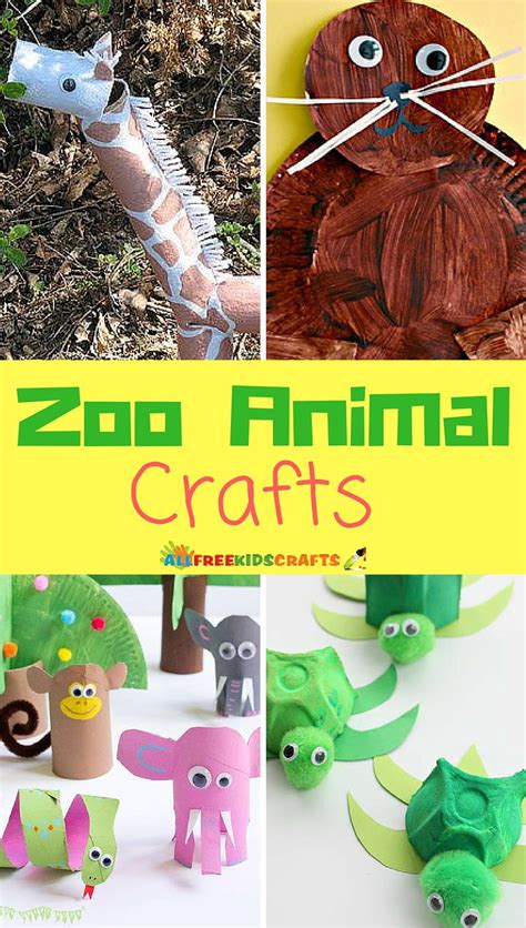 zoo animal crafts  kids allfreekidscraftscom