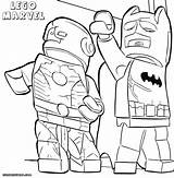 Coloring Lego Pages Avengers Marvel Avenger Popular Coloringhome sketch template