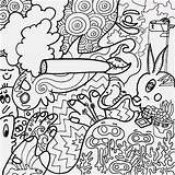 Stoner Trippy Minded Getdrawings Psychedelic Stoners Jared Hoffman Birijus Ideal sketch template