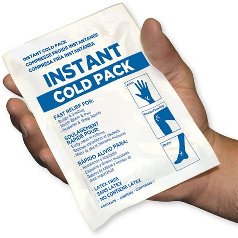 wellwear instant cold packs pack   walmartcom walmartcom