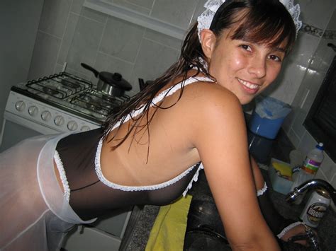 Most Famous Brazilian Webslut Luana French Maid Caseira101 Porn Pic