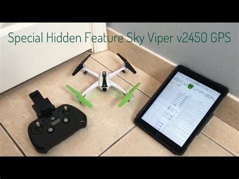 special hidden feature sky viper  gps drone youtube
