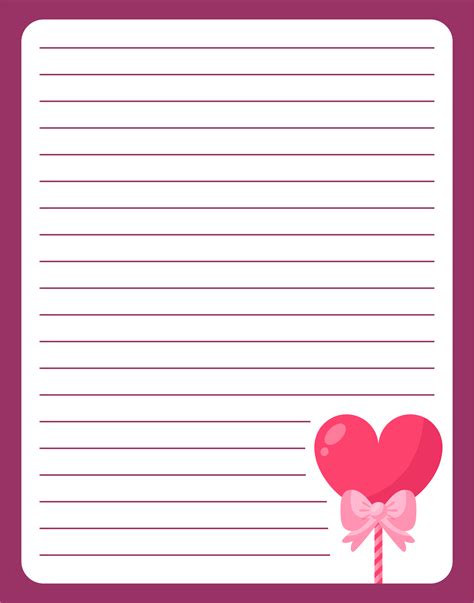 cute letter template