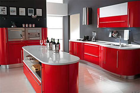 red kitchen designs myhomemyzonecom