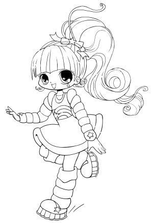 chibi coloring pages printable chibi coloring pages coloringstar