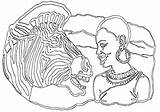 Africa Coloring Pages Africa3 sketch template