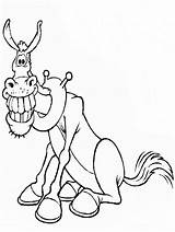 Donkey Burro Burros Mulas sketch template