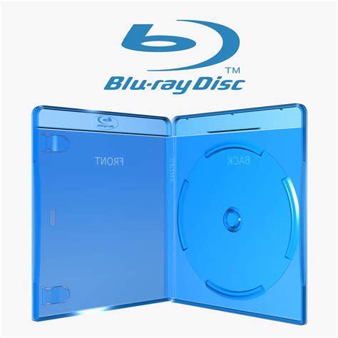 ds max blu ray disc case