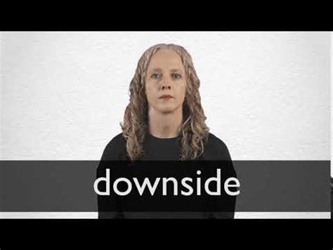 downside definition  meaning collins english dictionary