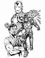 Iron Man Coloring Stark Pages Tony Printable Ww1 Drawing Cool Color Drawings Sketch Book Popular Getdrawings sketch template
