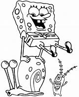 Spongebob Coloring Pages Gary Sheldon Snail Print Color Topcoloringpages Over Printable Bubbles Jump sketch template