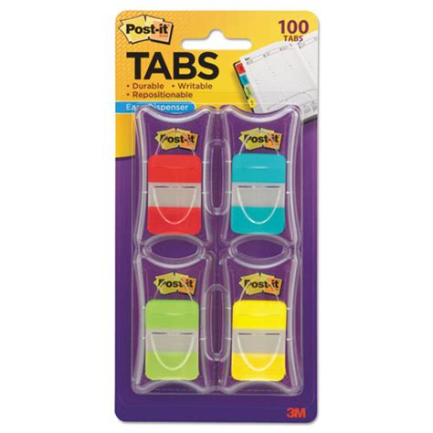tabs   cut tabs assorted colors  wide  pack malone