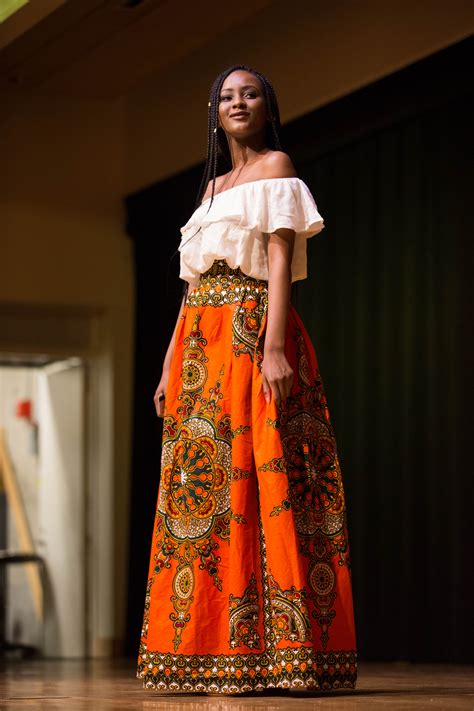 pan african fashion show  celebrate african dress encourage cross