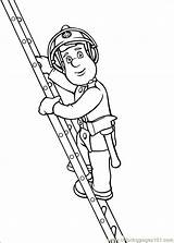 Sam Fireman Coloring Printable Pages Color sketch template
