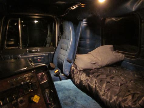 peterbilt custom truck interior