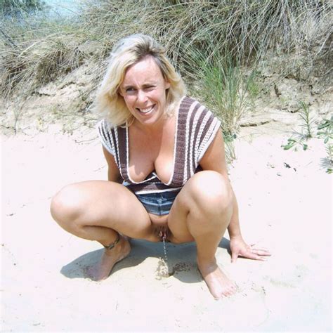 naughty girls pissing on the beach
