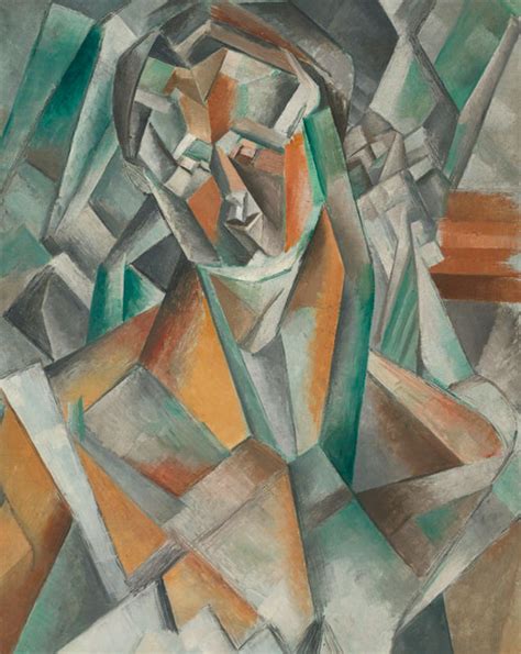 pablo picasso — seated woman 1909