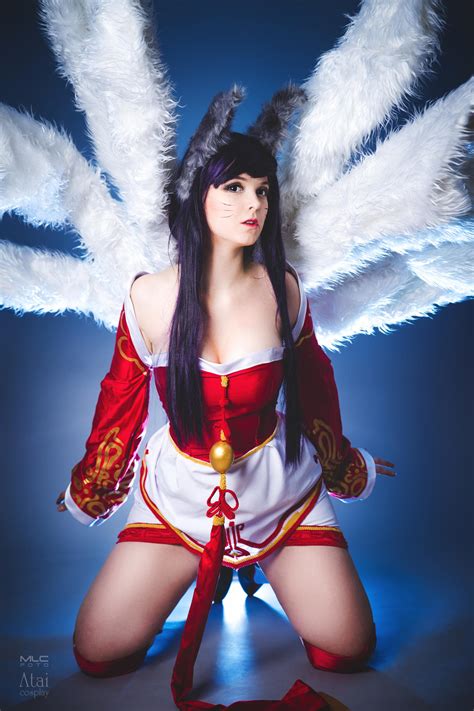 Ahri From League Of Legends Cosplay By Atai On Deviantart