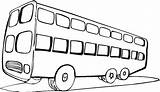Autobus Pages Pintar Autobús sketch template