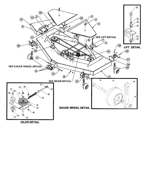 scotts  deck parts diagram