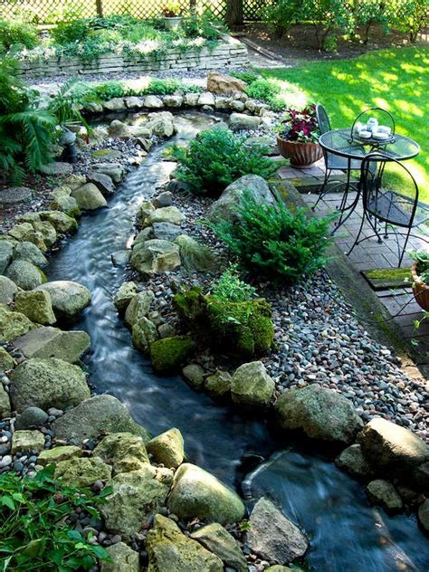 water features  complete  backyard landscape bob vila