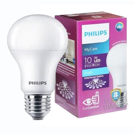 Jual Lampu Philips Led Bulb 10 Watt Lampu Hemat Energi 10 Watt