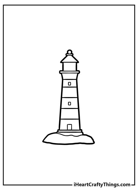 lighthouses coloring pages