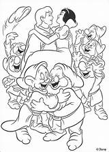 Coloring Dwarfs Seven Pages Library Clipart sketch template