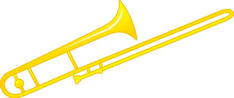 trombone musical instrument  clip art