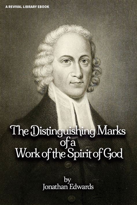 distinguishing marks   work   spirit  god jonathan edw revival books