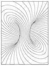 Optical Illusions sketch template