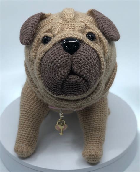 crochet dog crochet puppy dog crochet pattern dog pattern etsy