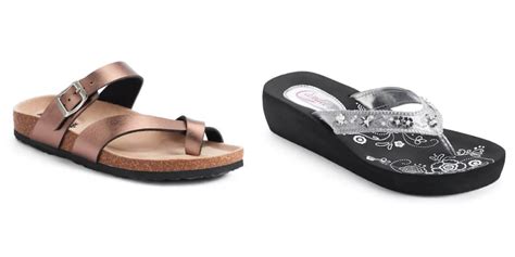 kohls womens sandals    reg   living rich  coupons