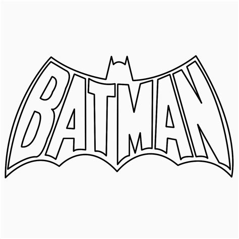 batman logo drawing batman logo coloringdrawing pages outline