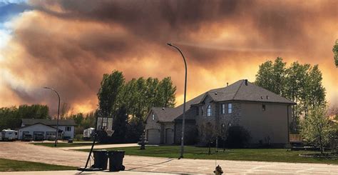 wildfire smoke  making northern alberta  apocalyptic  news